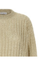 'Dazzling Cable' sweater Beige