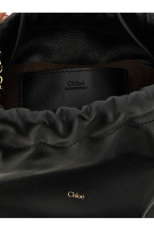 'Chloé Icons' mini shoulder bag Black