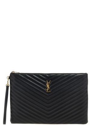'Cassandre' clutch Black
