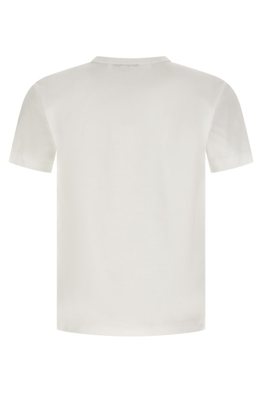 Футболка с принтом Красная COMME DES GARÇONS PLAY AXT3451