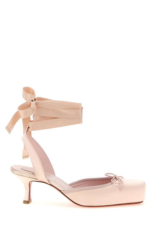 'Cassia Lace Up' pumps Pink