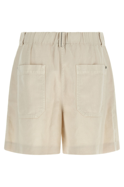 'Baggy' shorts Beige