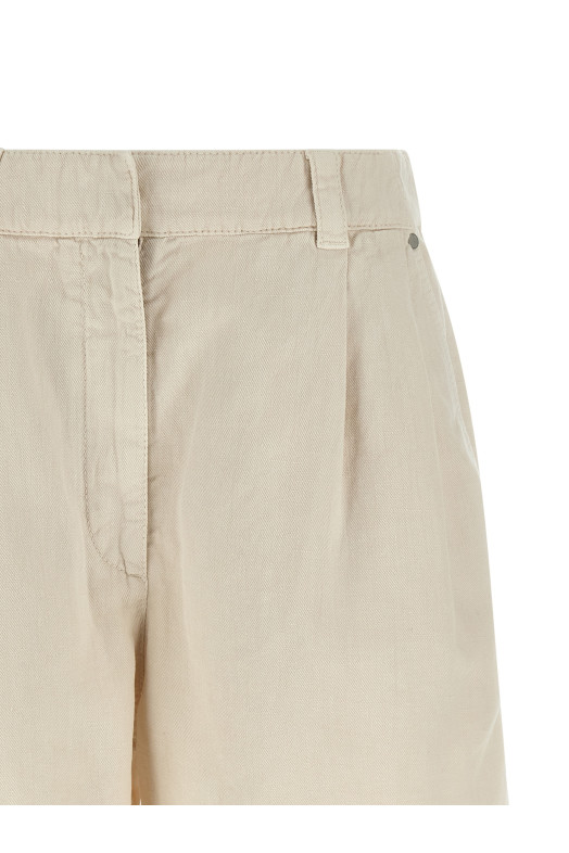 'Baggy' shorts Beige