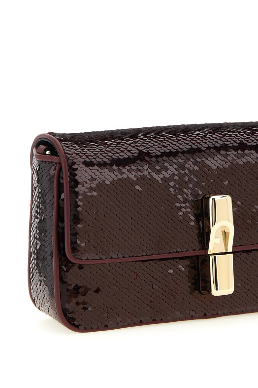 'Furla Iride' small crossbody bag Bordeaux