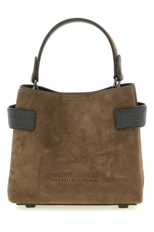 'Essence' small handbag Brown