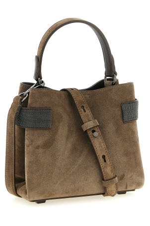 'Essence' small handbag Brown