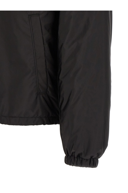 Re-nylon feather jacket Black