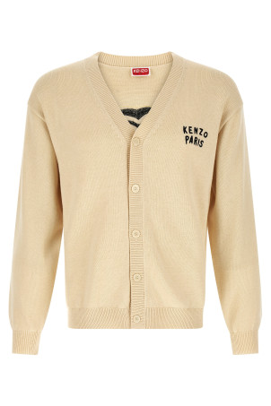 'KENZO Boke Heart' cardigan Beige