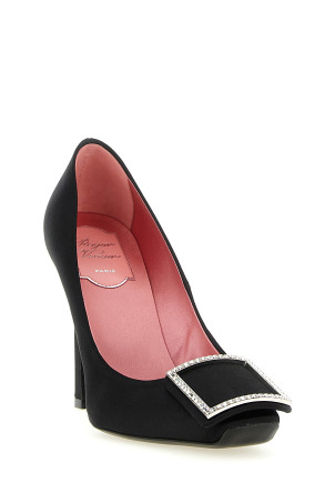 'Trompette' pumps Black