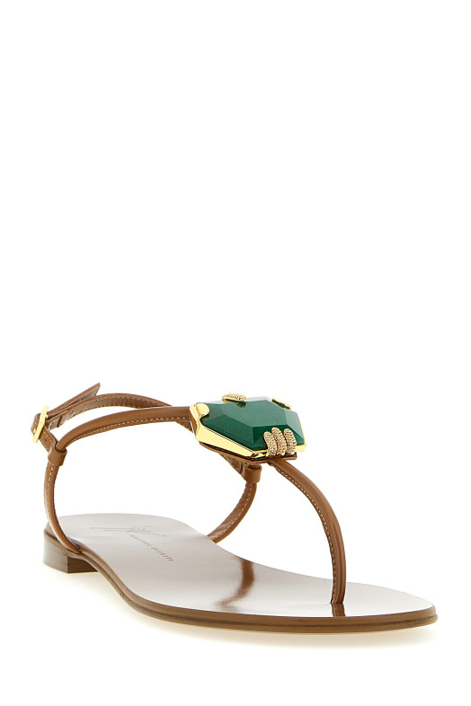 Сандалии «Ганасс» Коричневые E600018001