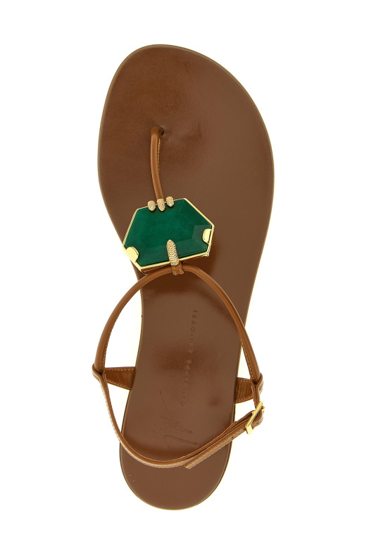 Сандалии «Ганасс» Коричневые E600018001