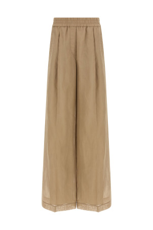 'Loose Track' pants Beige