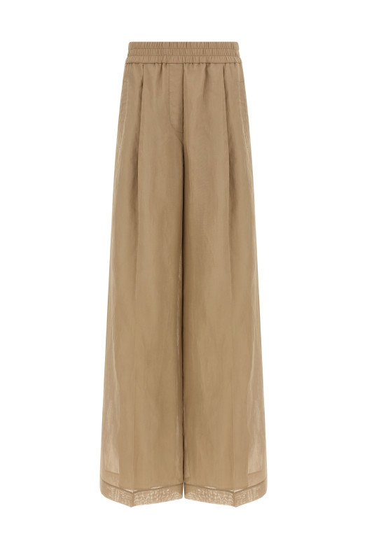 'Loose Track' pants Beige