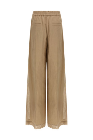 'Loose Track' pants Beige
