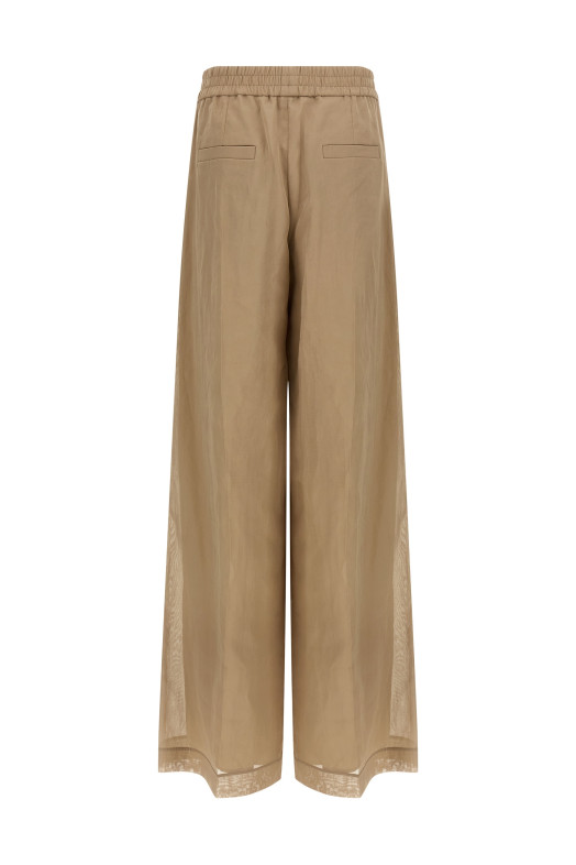 'Loose Track' pants Beige