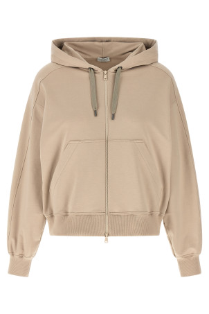 'Solomei AD MCCCXCI' hoodie Beige