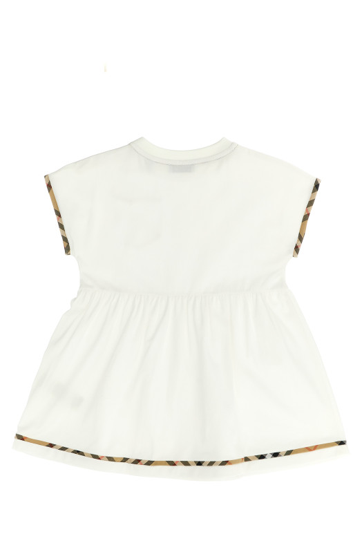 BURBERRY 'Lea' многоцветный наряд 8121850WHITE