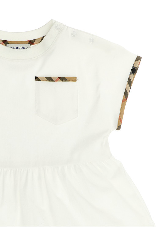 BURBERRY 'Lea' многоцветный наряд 8121850WHITE