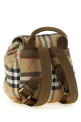 'Horseshoe' mini backpack Beige