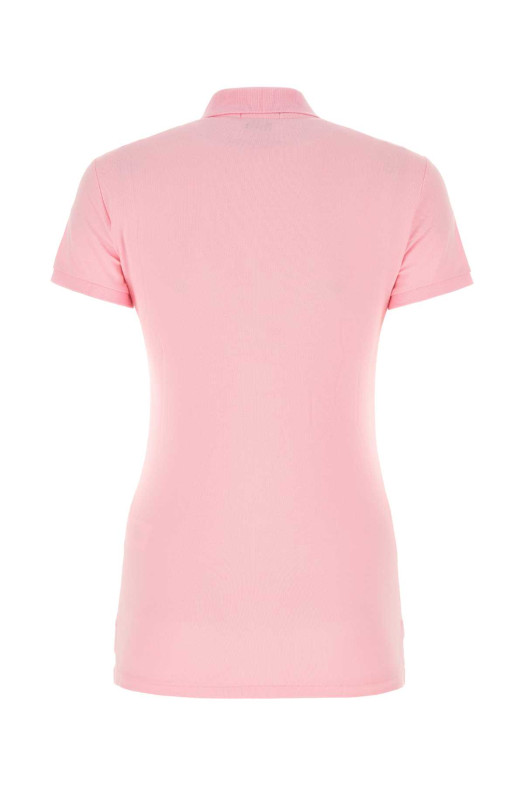Pink stretch piquet polo shirt Black POLO RALPH LAUREN (211870245)
