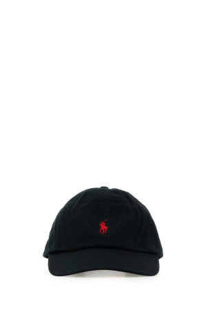 Black cotton baseball cap POLO RALPH LAUREN (211912843)