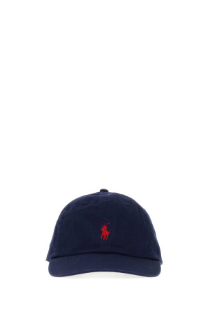 Navy blue cotton baseball cap POLO RALPH LAUREN (211912843)
