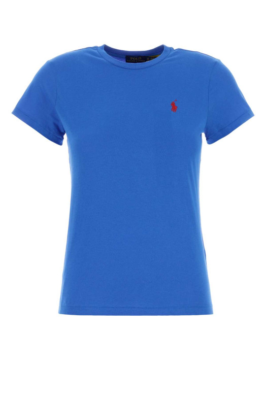 Blue cotton t-shirt POLO RALPH LAUREN (211B14605)