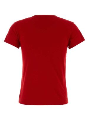 Red cotton t-shirt Black POLO RALPH LAUREN (211B14605)