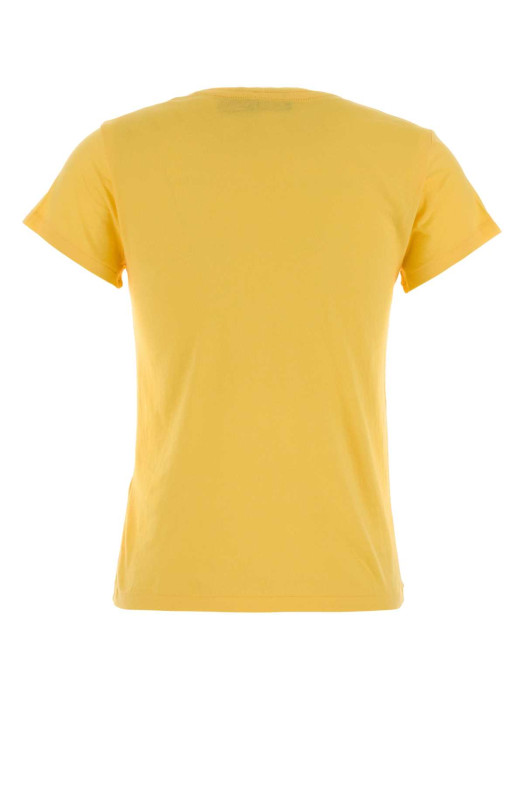 Yellow cotton t-shirt POLO RALPH LAUREN (211B14605)
