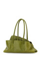 Pistachio green leather small La Passeggiata shoulder bag THE ATTICO (260WAH00058LBT110AA)