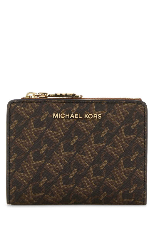 Кожаный кошелек Empire с принтом MICHAEL BY MICHAEL KORS (32S4G8ED7V)