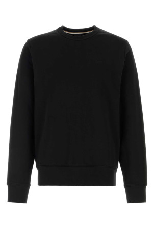 Black cotton sweatshirt BOSS (50546387)
