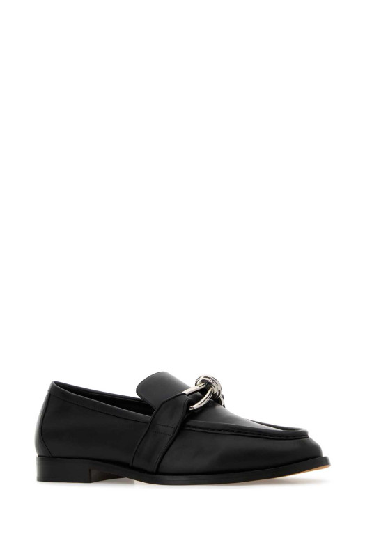Black leather Astraire loafers BOTTEGA VENETA (796447V5DZ0)