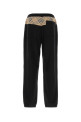 Black cotton joggers Black BURBERRY (8119082)