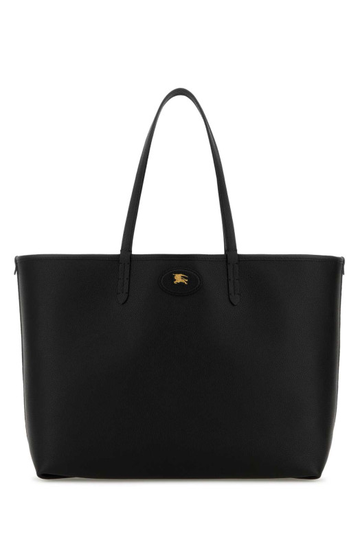 Черная средняя двусторонняя сумка Bloomsbury Черная BURBERRY (8119606)