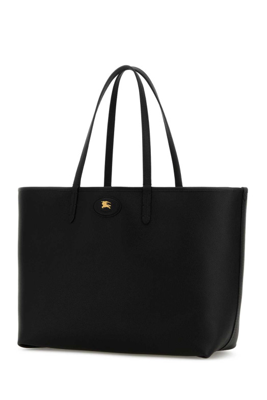 Черная средняя двусторонняя сумка Bloomsbury Черная BURBERRY (8119606)