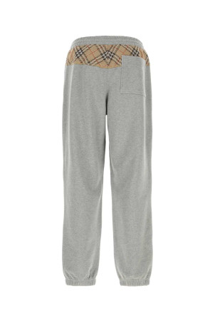 Grey cotton joggers BURBERRY (8120757)
