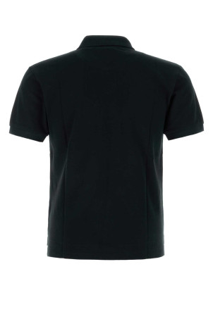 Black piquet polo shirt Black COMME DES GARCONS PLAY (AXT006051)