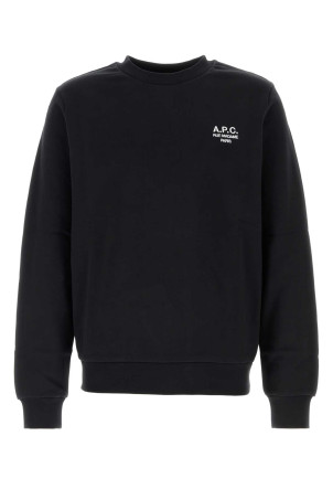 Black cotton sweatshirt A.P.C. (COHBVM27913)