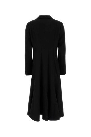 Black wool coat FENDI (FF6158AJYF)