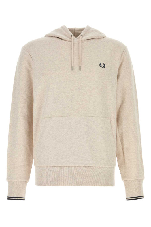 Melange sand cotton sweatshirt FRED PERRY (M2643)