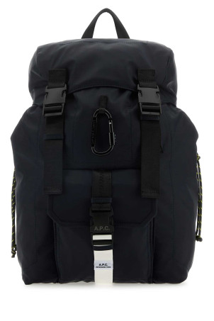 Navy blue Trek backpack Denim A.P.C. (PAAFHH62220)