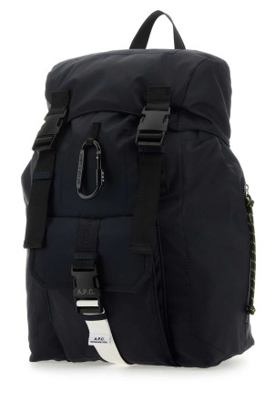 Navy blue Trek backpack Denim A.P.C. (PAAFHH62220)