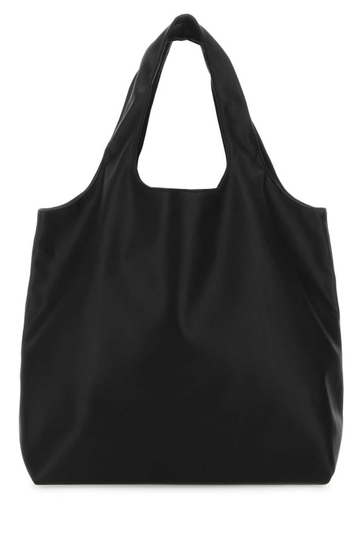 Черная сумка для покупок из синтетической кожи Черная A.P.C. (PUAATM61565)