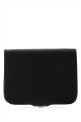 Black leather card holder Black A.P.C. (PXAWVH63176)