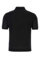 Черная шерстяная рубашка-поло Черная PRADA (UMB267S2121ZLE)