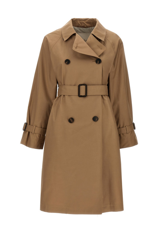 'Ctrench' trench coat Brown