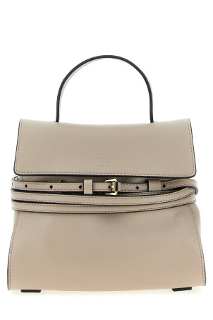 'Tie Me' small handbag Beige