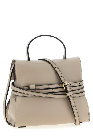'Tie Me' small handbag Beige