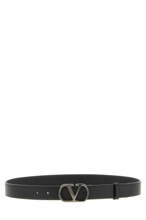 Valentino Garavani VLogo Signature belt Black